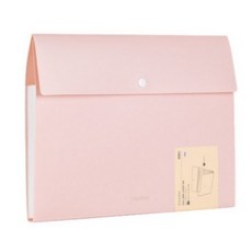 심플 도큐먼트 파일백 8분류 72456, 01 PINK, 1개
