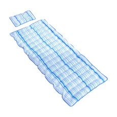 夏季涼墊單人床冷冰水水家用, 水涼墊+涼枕1套