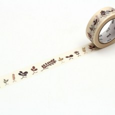 莫莫日貨 mt art project 淺井裕介限定款和紙膠帶 Walking plants MT01K1786, 1個