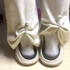 褲腳固定夾 褲子改短鏈條 褲腳固定強磁隱形衣服改短挽邊褲子拖地神器免縫調節收腿磁吸鏈條 短袖改短神器 衣服改短磁吸扣, 1個, 白色星星體驗款【一個】