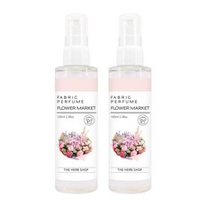 더허브샵 섬유향수, 플라워마켓, 100ml, 2개