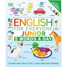 English for Everyone Junior 5 Words a Day, DK Publishing (Dorling Kinde..