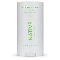 Native 네이티브 오이 민트 롤온 데오드란트, 4개, 75g