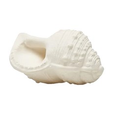 LANCO 西班牙橡膠海螺玩具 狗狗啃咬 安全耐磨 不啾啾系列 約10x7x6公分, 1個, 海螺, 橘色