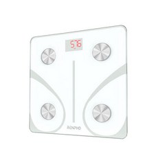 홈닥 프리미엄 스마트 체중계 화이트컬러, 1개, 화이트, 홈닥 체중계
