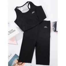 헬스 슬림핏 다이어트 땀복 상하세트 여성 사우나 부스터땀복 헬스복 운동