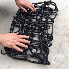 루프랙 그물망 자동차 루프탑 탄력 선반 차량용 지붕 밧줄, 1개, A3 140 x 100 10mm