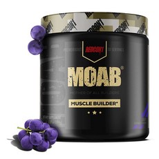 redcon1 MOAB植物性補充粉 葡萄口味, 1個, 189g