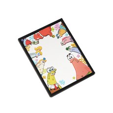 [3월 27일 배송] DANCOMMA 스폰지밥 비키니시티 주민 와글와글 거울 (A5), NONE