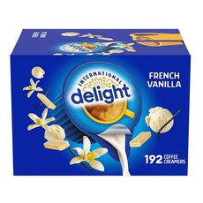 인터네셔널 딜라이트 프렌치 바닐라 크리머 싱글 192 개입, 13ml, 192개입, 1개, 13ml