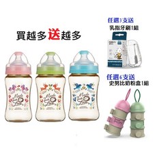 小獅王辛巴Simba 桃樂絲心願PPSU寬口奶瓶 新生兒適用, 1個, 200ml