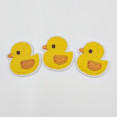 수선 장식 와펜 다림질 패치 병아리