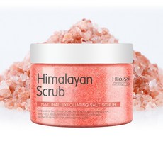 Hllozzi 咖啡磨砂膏, 1個, 喜馬拉雅鹽磨砂膏200g
