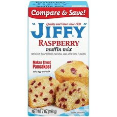 지피 머핀 믹스 라즈베리 (2개 팩) Jiffy Muffin Mix Raspberry (Pack of 2), 1개