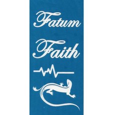 재사용 가능한 지워지는 셀프 헤나타투 도안A-01~12, 1개, A-12