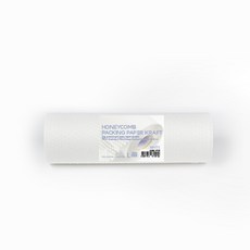 PaperPhant 벌집 크라프트 종이 완충재 포장지 300mm(폭) 85M(길이), 화이트, 1개