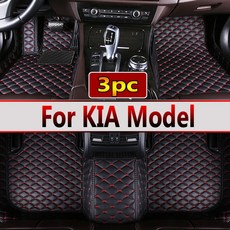 기아용 자동차 바닥 매트 옵티마 오피러스 진행 시드 스팅어 쏘렌토 카렌스 카미발 셀토스 솔루토 K2 세도나 액세서리, 04 Sedona 2020, 02 left hand drive