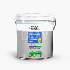 [MB] 엠비 탄성방수코트 3.5 / 16L 일액형 3in1 셀프시공 옥상방수 크랙보수, 회색, 3.5L, 1개