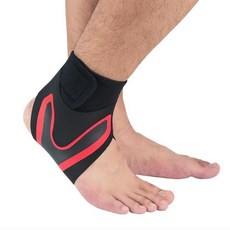 발목 지지대 버팀대 탄성 자유 조정 보호 발 붕대 염좌 방지 스, E.Left S, 1개