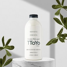 또요 마시는 플레인 요거트 1000ml, 1L, 1개