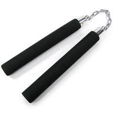 SMN 휴대용 미니 쌍절곤 나무 쌍절봉 호신용품 샌드백 권투 쿵후 이종격투기 태권도, A.스펀지쌍절곤, 랜덤 발송