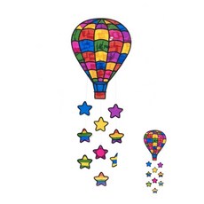 만들기 키트 썬캐쳐 모빌 열기구 1개