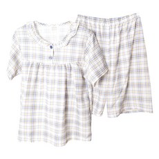 폭스 엠보 시어서커 반팔 잠옷세트 E6 여주니어