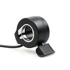 접이식 전기 스쿠터 손가락 가속기 손가락 스로틀 가속기 짧은 케이블 전기 자동차 액세서리, 1. Black, 1개