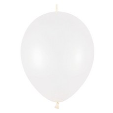 조이텍스 링커풍선 30.5cm 펄 화이트 50입 / 전문가용 링커룬 꼬리풍선, 1개
