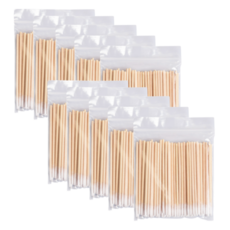 구름 다용도 뾰족 슬림 면봉 100pcs 얇은 면봉, 10세트, 100개입