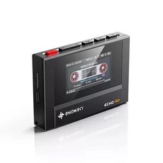 Fiio Snowsky Echo 레트로 MP3 MP3 에코 미니 Mini, 검은색, 8GB, A. 검은색