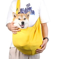 15kg까지사용 애견크로스백 중형견이동가방 애견이동가방 반려견슬링백, 네이비