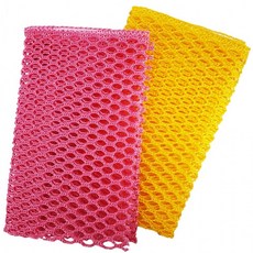 망사 수세미 2P 주방 설거지 다용도 그물망사 세트 식당용 국내생산, 1개