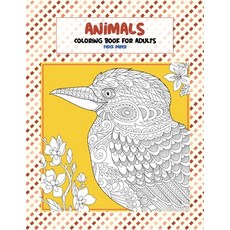 Coloring Book for Adults Thick paper - Animals Paperback, Independently Published