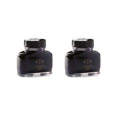 파카 큉크 병잉크 57ml, 블랙, 2개