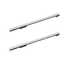 엘포스 LED SIMPLE 900mm 티에스라인등 레일조명 특허등록 TS라인등 슬림형 고출력 플리커프리 바디블랙 +니트럴장갑1개포함, 주백색, 2개