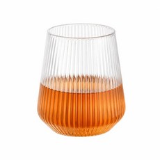 透明豎紋飲料杯 355ml, 1箱, 60個裝