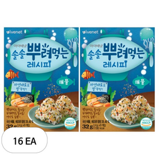 아이배냇 솔솔 뿌려먹는 레시피, 해물, 32g, 16개