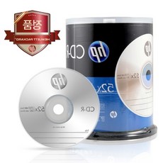 CD-R 52x 700MB 100p 케익케이스 공DVD 보관비품 벌크시디 전산소모품 관공서, 1개