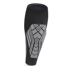 運動護小腿脛骨護具加厚防撞透氣男女戶外跑步足球防滑小腿保護套, 黑色EVA防撞款【單隻裝】,XXL【適合170-200斤左右】, 1個