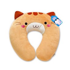 31cm 목쿠션 목베게 고양이 미네코 브라운 FWA88F68, 상세 설명 참조