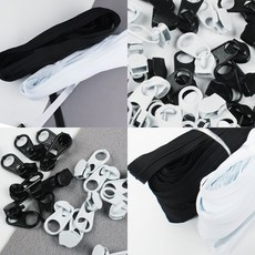 롤지퍼/3호5호/지퍼머리 지퍼 뭉치, 2.지퍼머리-3호-백색(100개), 1세트, 2.지퍼머리-3호-백색(100개)