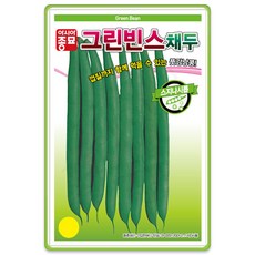 아시아종묘 그린빈스채두 씨앗 10g, 1개
