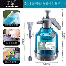 蒼強 4L 泡沫噴壺 氣壓噴霧器, 1個, 4公升裝八斤水（超大容量）,4公升量杯噴壺大容量（一鍵鎖定出水）