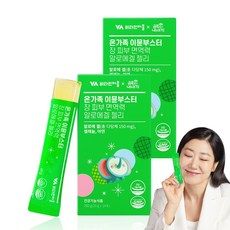 비타민마을 온가족 이뮨부스터 장 피부 면역력 알로에겔 젤리 14p, 280g, 2개