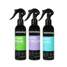 Animology 動物美學 犬用 舒壓香氛噴霧 養護香氛噴霧 絲滑順毛噴霧 250ml 狗狗香氛噴霧, 1個, 薰衣草 香氛噴霧