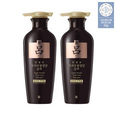 진생보 샴푸 컨디셔너 400ML 2입(옵션), 01_진생보 샴푸 400ml X2