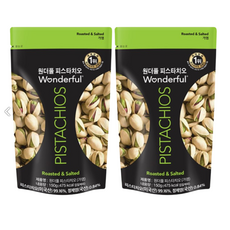 원더풀피스타치오 가염, 150g, 2개