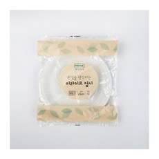 롯데이라이프 환경을 생각하는 착한 위생접시 23cm, 10개입, 10개