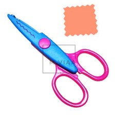 엠비아2 핑킹 가위 소형 문구가위